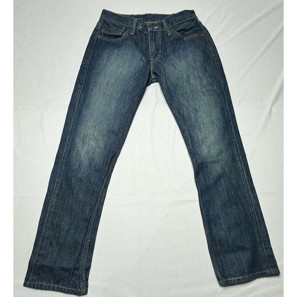 Levis 511 Men's Dark Wash Slim Fit Straight Leg Blue Denim Jeans - Size 29x27.5*